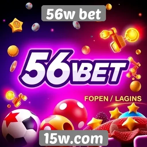 Variedade de jogos disponíveis no 56w bet